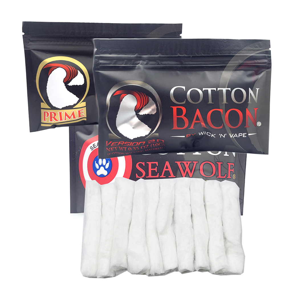 Tools Vape - 2Pack Baumwolle Bacon Prime Silber Gold