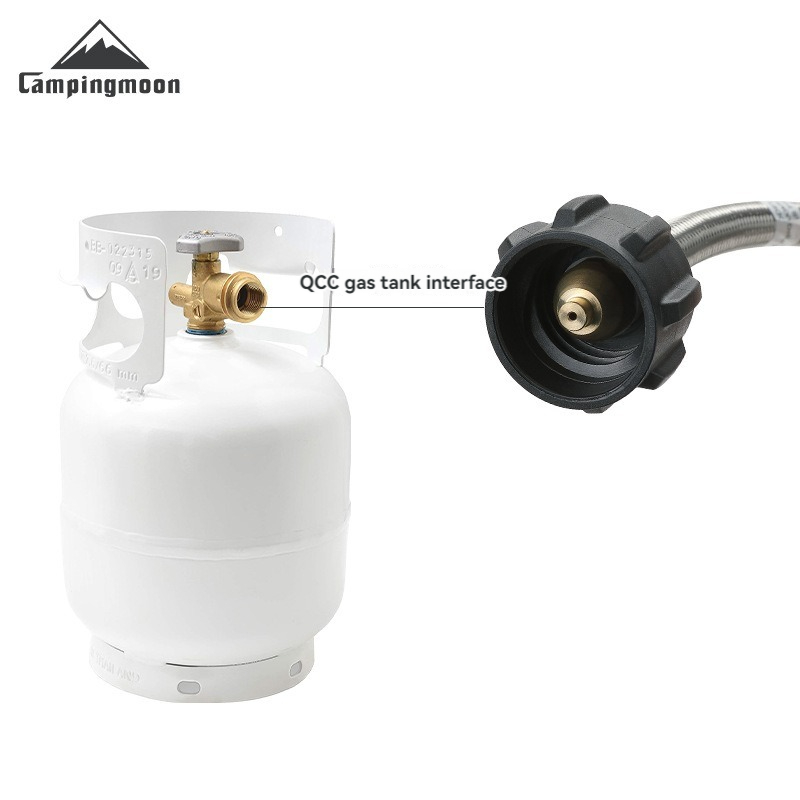 Tools Qcc - CAMPINGMOON PZ-105 Grober Propanherd mit QCC-Verlängerungsrohr