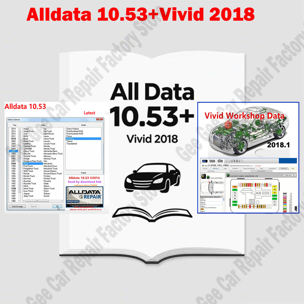 Workshop Tools Diagram - Vivid 2018 Wartungswerkzeuge Werkstattdaten + Alldata