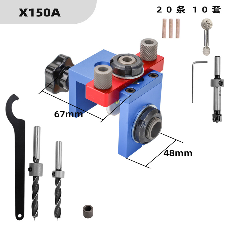 Pocket Hole Jig - TEBAK W-136 Tasche Loch Jig Kit