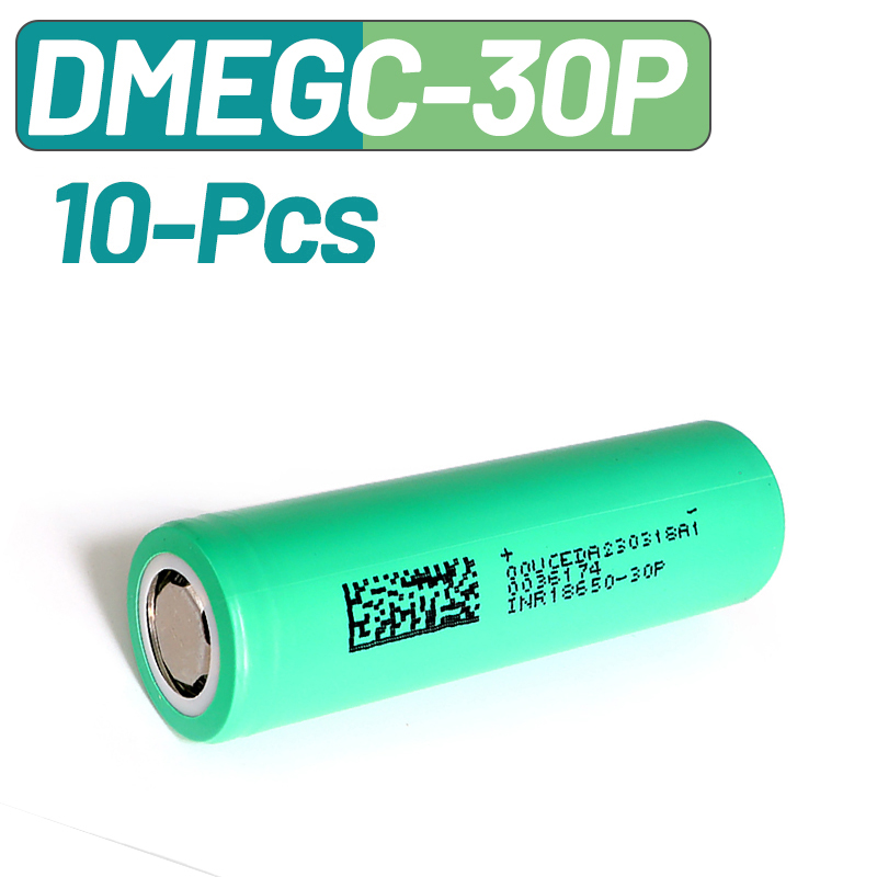 Tools Vape - 10 Stück DMEGC 30P INR18650 3000mAh