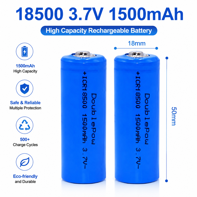 Tools Vape - 18500 3,7 V 1500 mAh wiederaufladbare