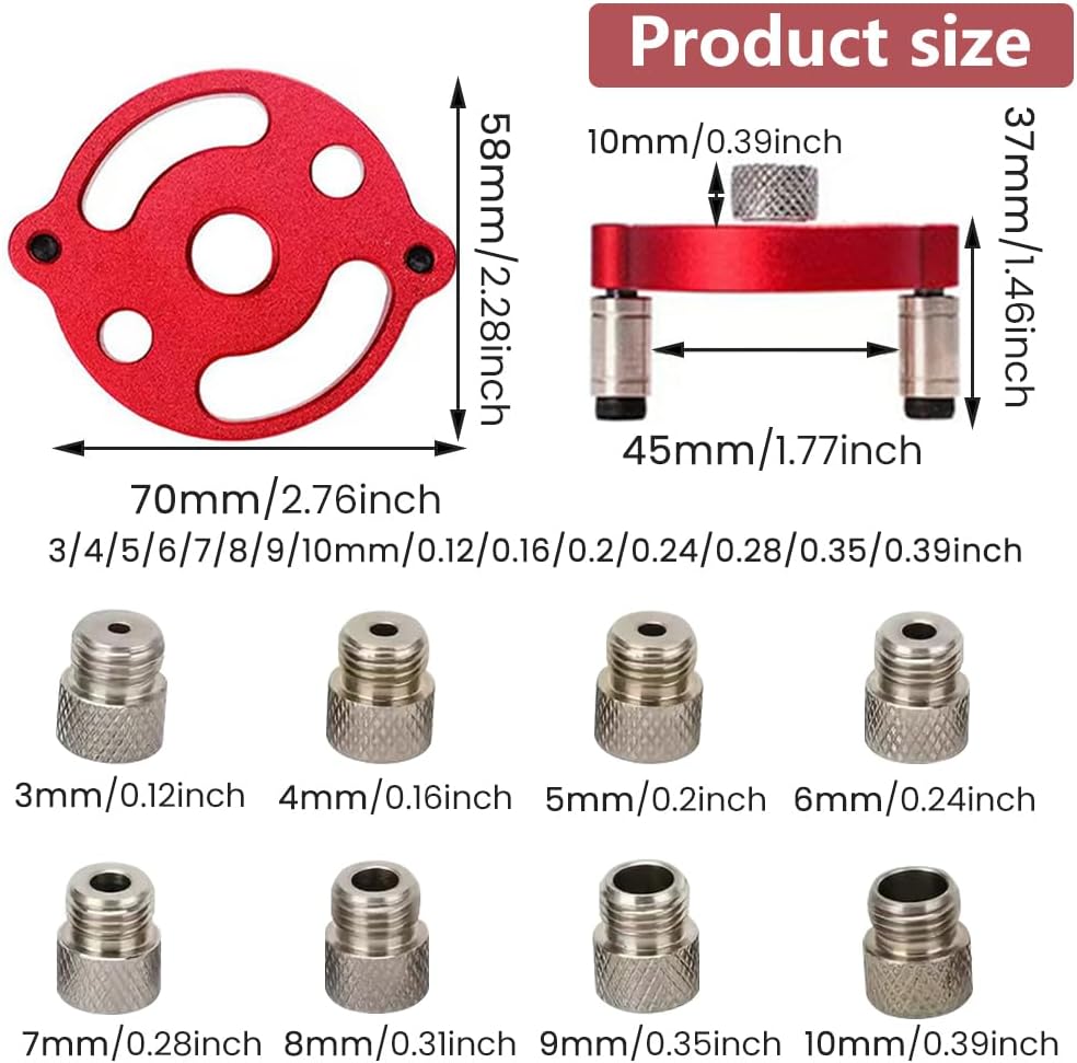 Selbstzentrierende Dübellehre, – Pocket Hole Jig Bewertung und Preis