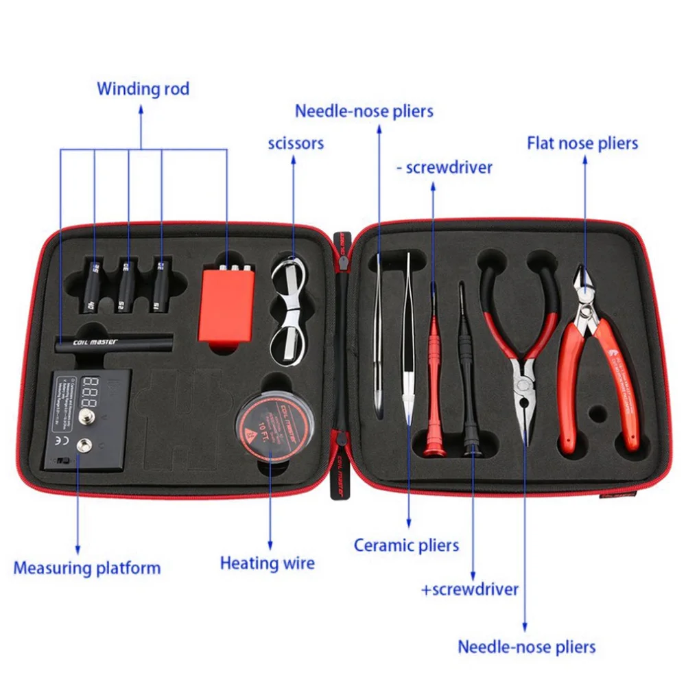 Vapor izer Spulen für Vape E-Z – Tools Vape Bewertung und Preis