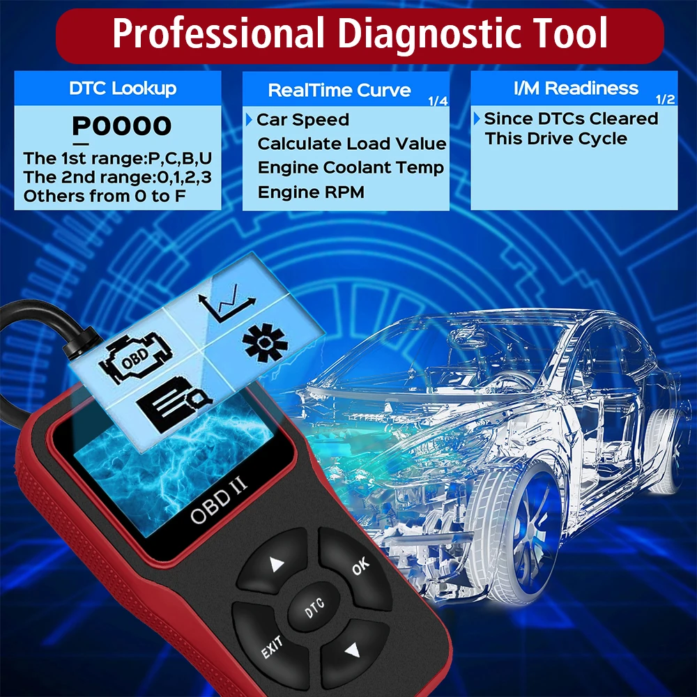 Auto Scanner Für 12V OBD2 Fahr – Workshop Tools English Bewertung und Preis
