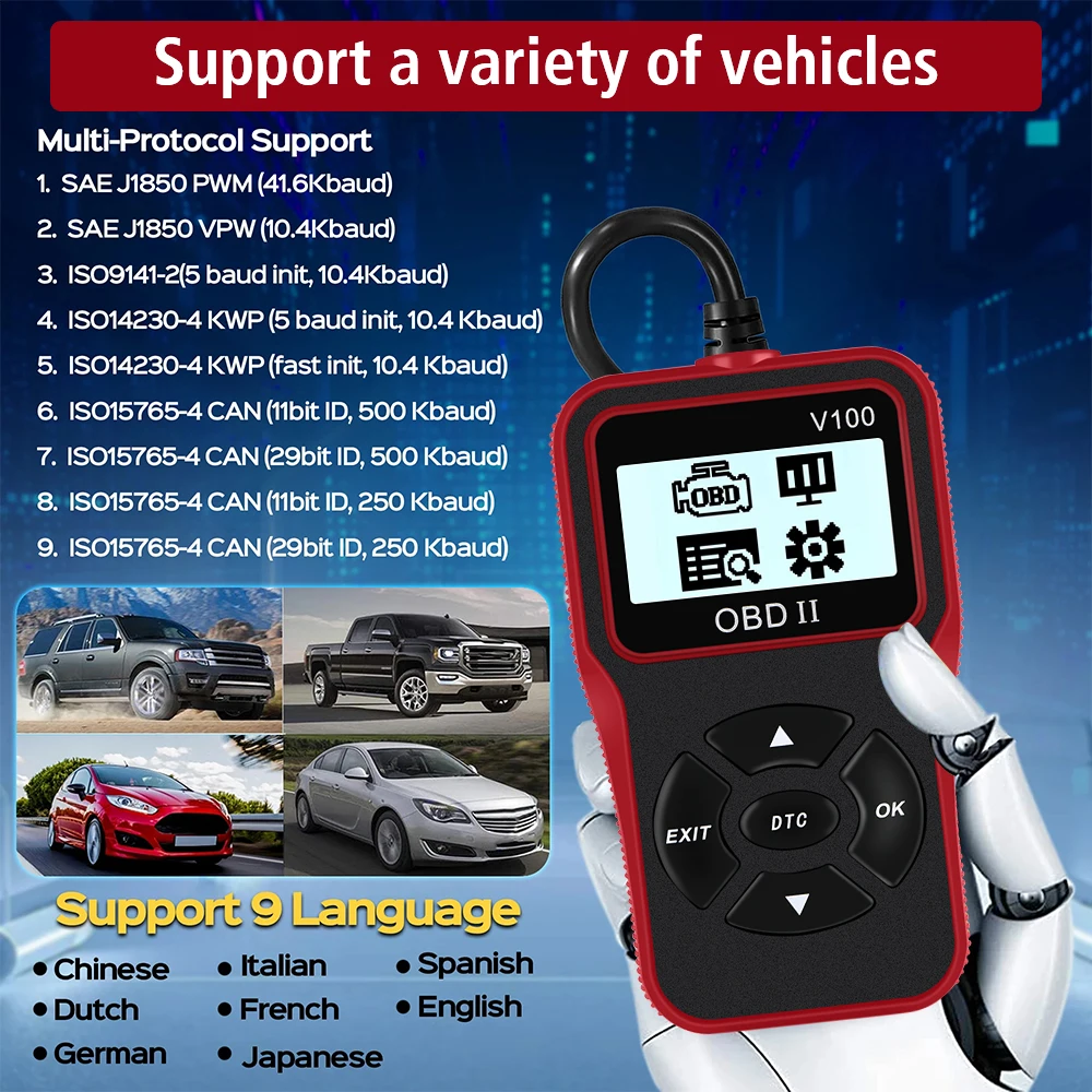 Auto Scanner Für 12V OBD2 Fahr – Workshop Tools English Bewertung und Preis