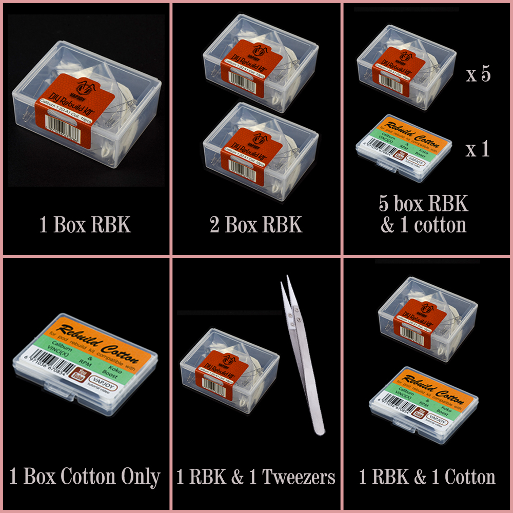 Original VAPJOY DIY Rebuild Ki – Tools Vape Bewertung und Preis
