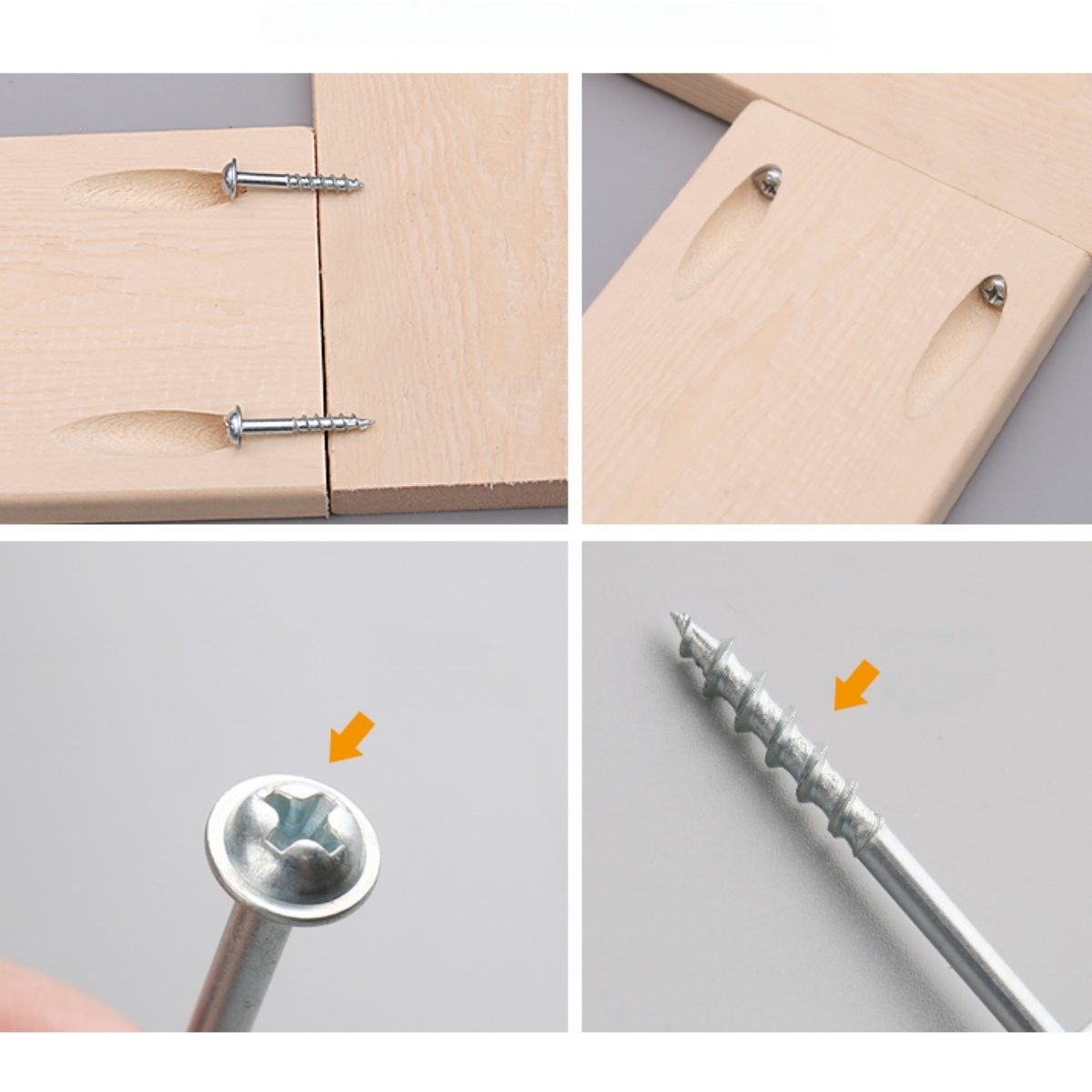 100 Stück verzinkte Phillips-T – Pocket Hole Jig Bewertung und Preis