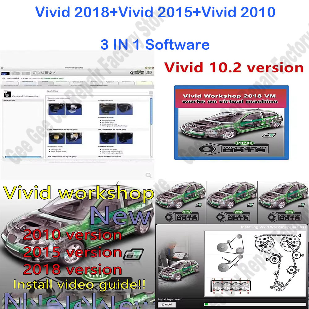 Vivid 2018, Vivid 2015, Vivid  – Workshop Tools Diagram Bewertung und Preis