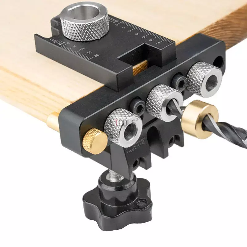 3-in-1 Verstellbarer Dübel-Boh – Pocket Hole Jig Bewertung und Preis