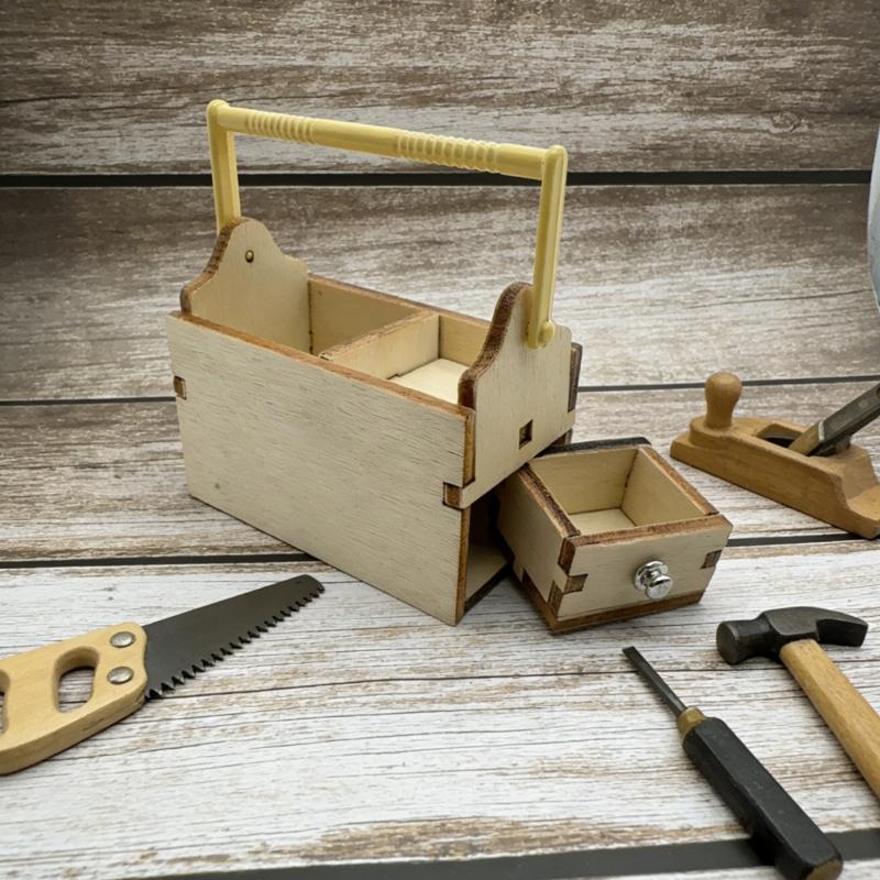 Heißer Verkauf: 1/12 Puppenhau – Workshop Tools Toy Bewertung und Preis